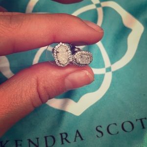 Kendra Scott Iridescent Druzy stud